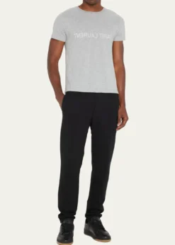 Saint LaurentMen's Reverse Logo T-Shirt