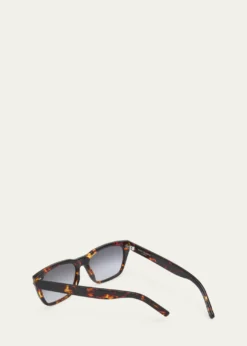 Saint LaurentMen's SL 5980 Acetate Rectangle Sunglasses