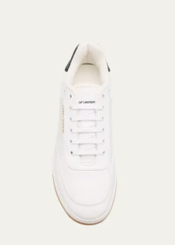 Saint LaurentMen's SL/61 Leather Low-Top Sneakers