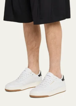 Saint LaurentMen's SL/61 Leather Low-Top Sneakers