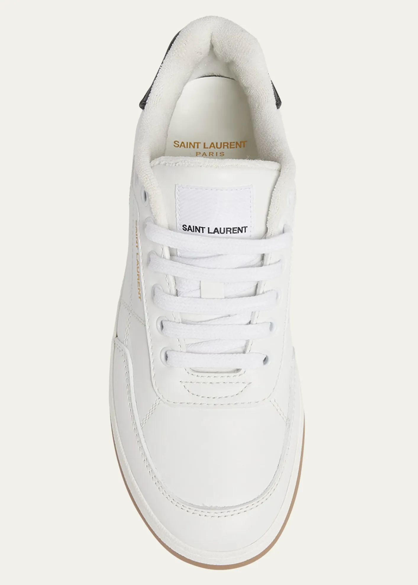 Saint LaurentMen's SL61 Leather Low-Top Sneakers