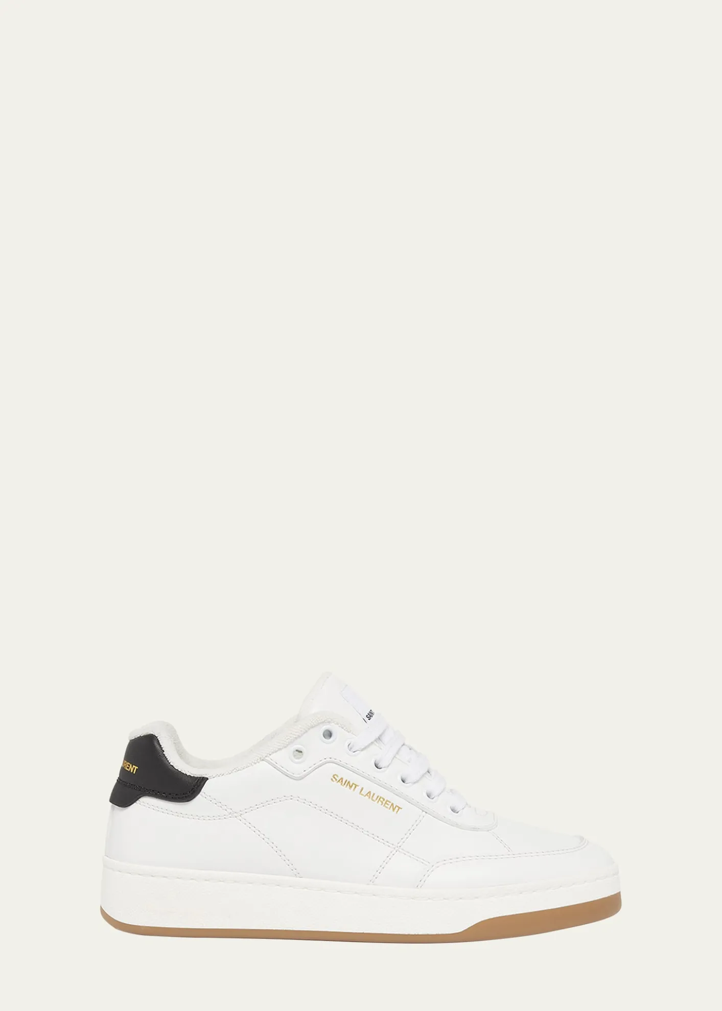 Saint LaurentMen's SL61 Leather Low-Top Sneakers