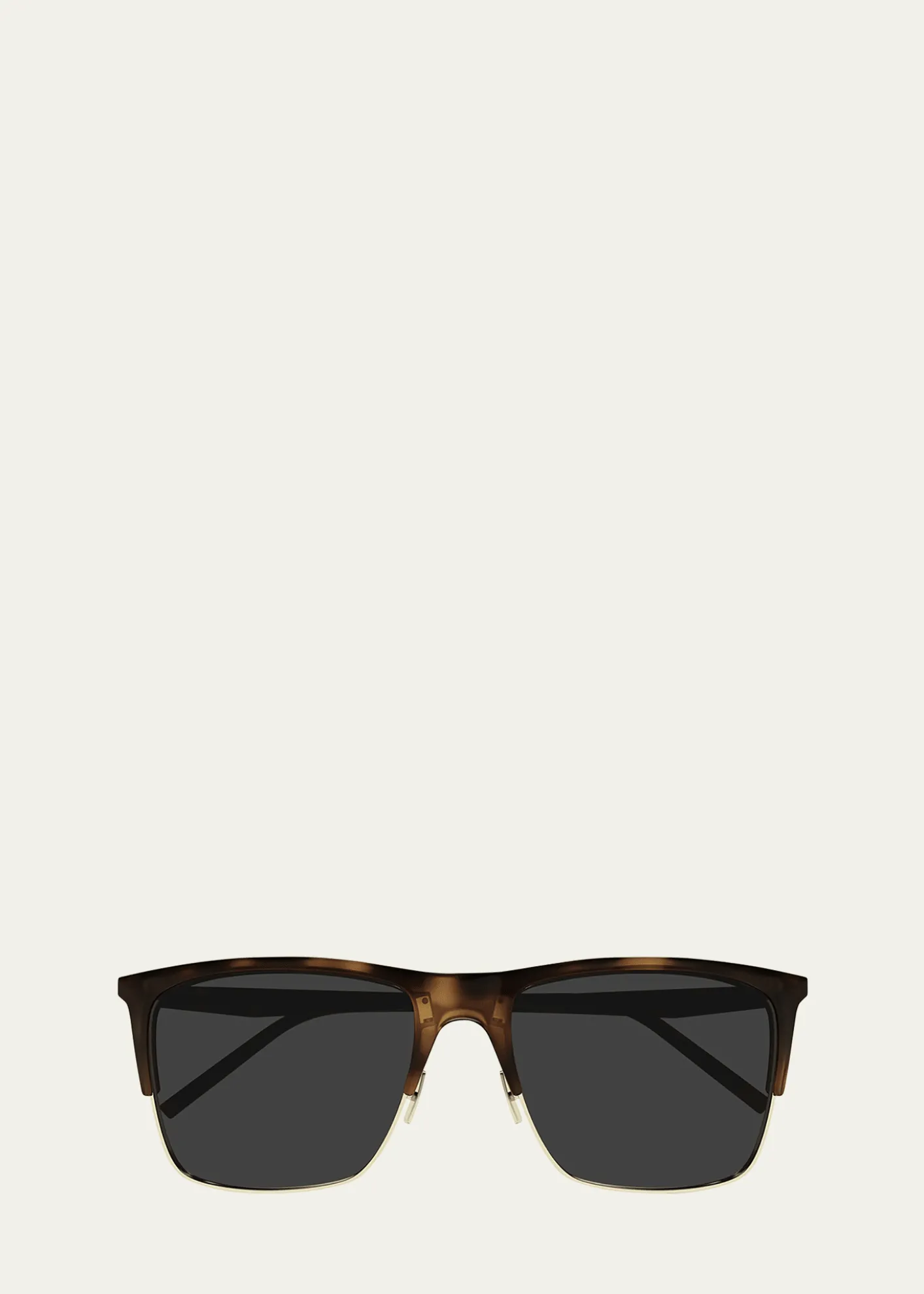 Saint LaurentMen's SL 768M Acetate Rectangle Sunglasses