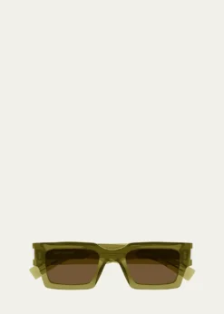 Saint LaurentMen's SL 572 Square Sunglasses