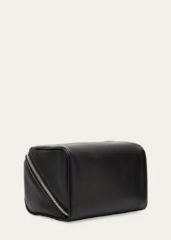 Saint LaurentMen's Small Cube Trousse Leather Toiletry Case