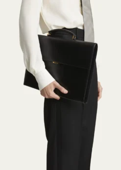 Saint LaurentMen's Smooth Leather Briefcase