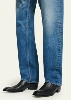 Saint LaurentMen's Stanton Leather Chelsea Boots