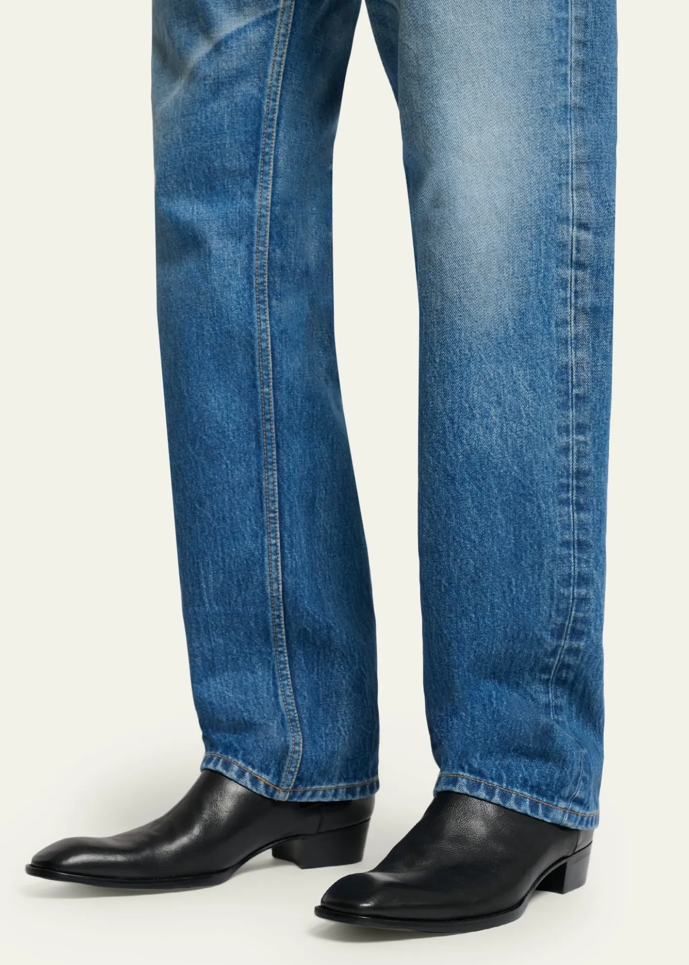 Saint LaurentMen's Stanton Leather Chelsea Boots
