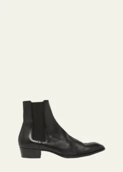 Saint LaurentMen's Stanton Leather Chelsea Boots