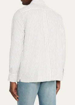 Saint LaurentMen's Striped Sport Shirt