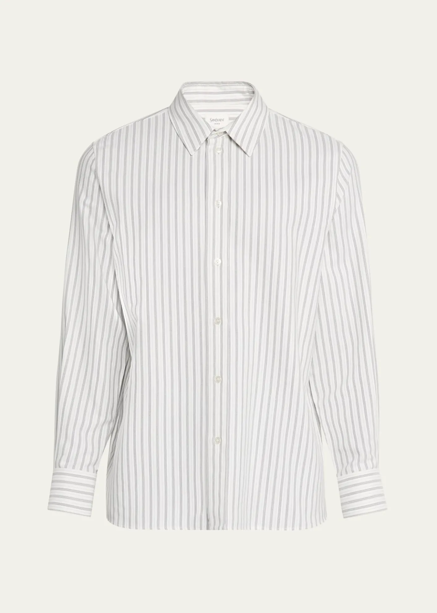 Saint LaurentMen's Striped Sport Shirt