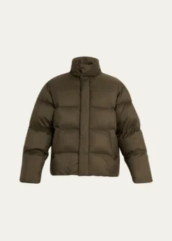 Saint LaurentMen's Water-Repellent Down Puffer Jacket
