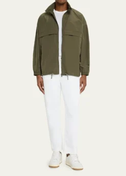 Saint LaurentMen's Water-Repellent Serge Jacket