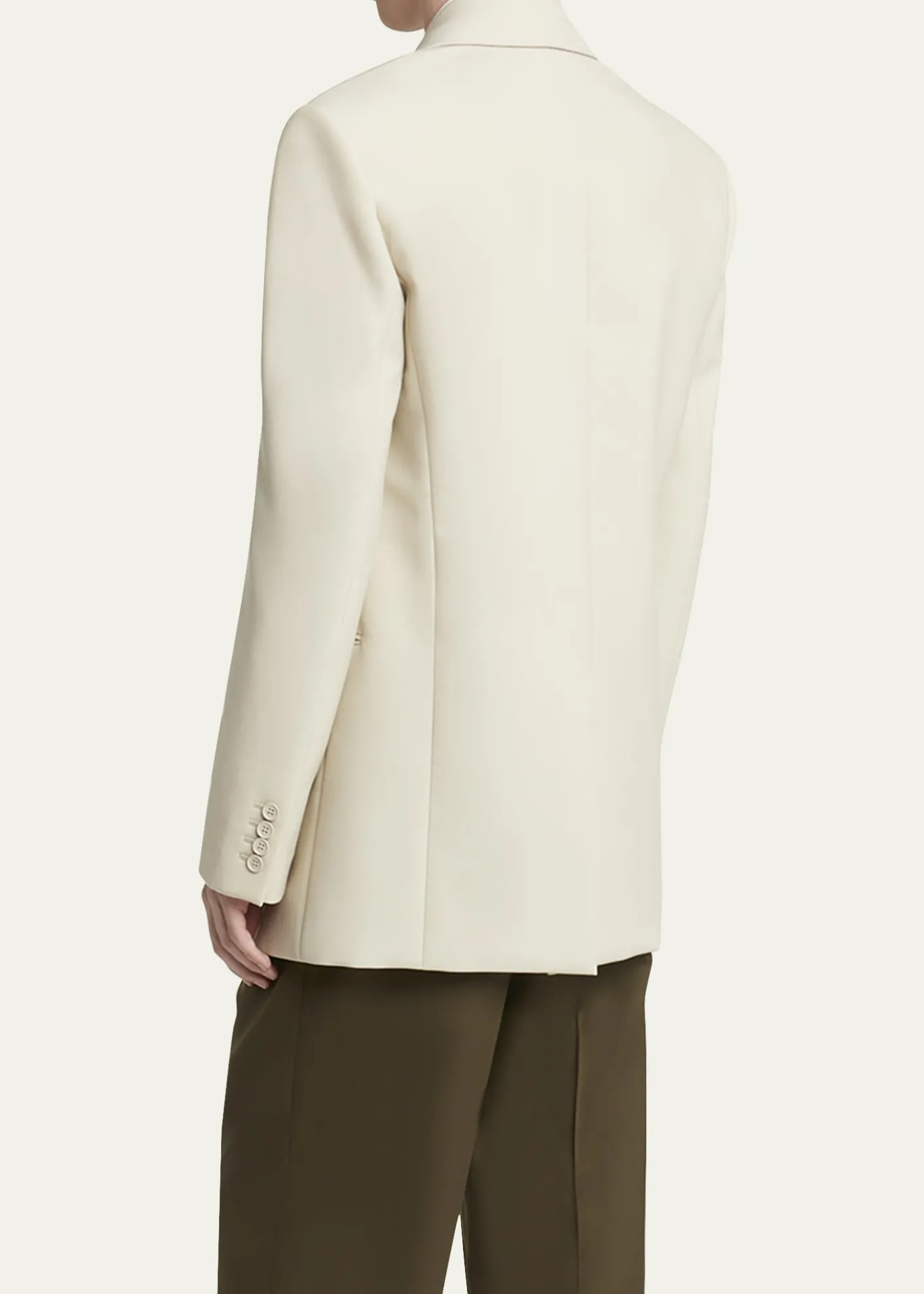 Saint LaurentMen's Wool-Silk Relaxed Sport Coat