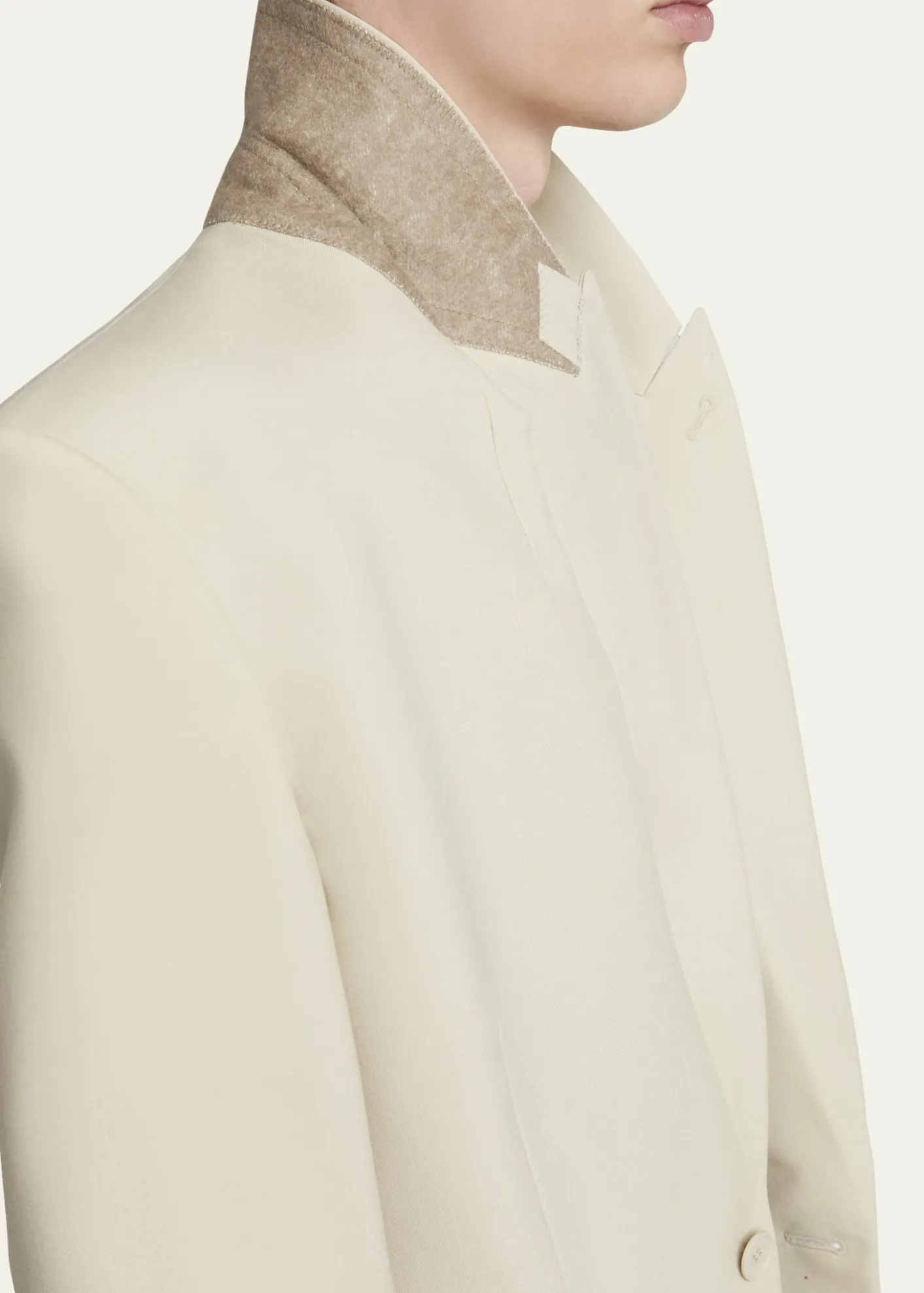 Saint LaurentMen's Wool-Silk Relaxed Sport Coat