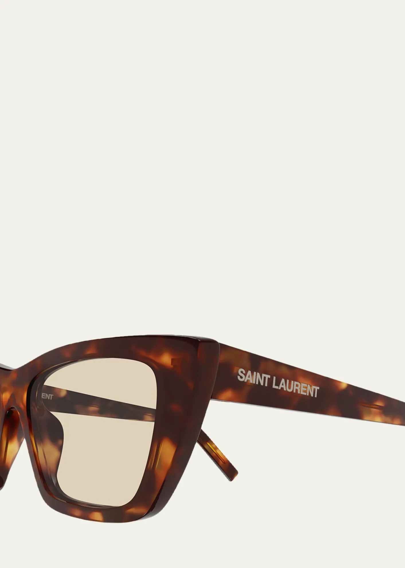 Saint LaurentMica 53mm Acetate Cat-Eye Sunglasses