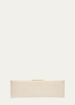 Saint LaurentMidnight Large Pochette Clutch Bag in Leather