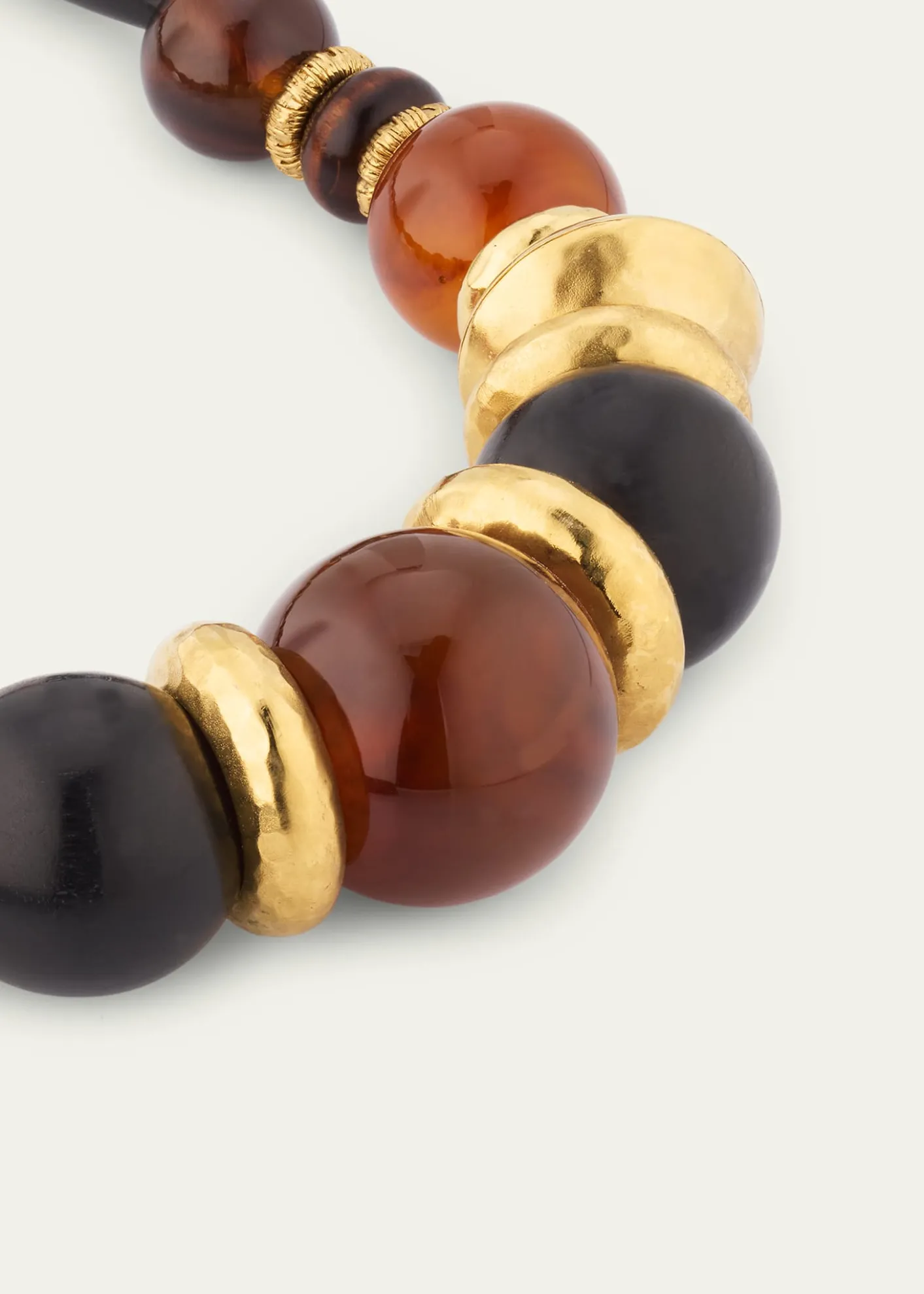 Saint LaurentMixed Bead Necklace