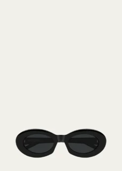 Saint Laurent52mm Acetate Oval Sunglasses