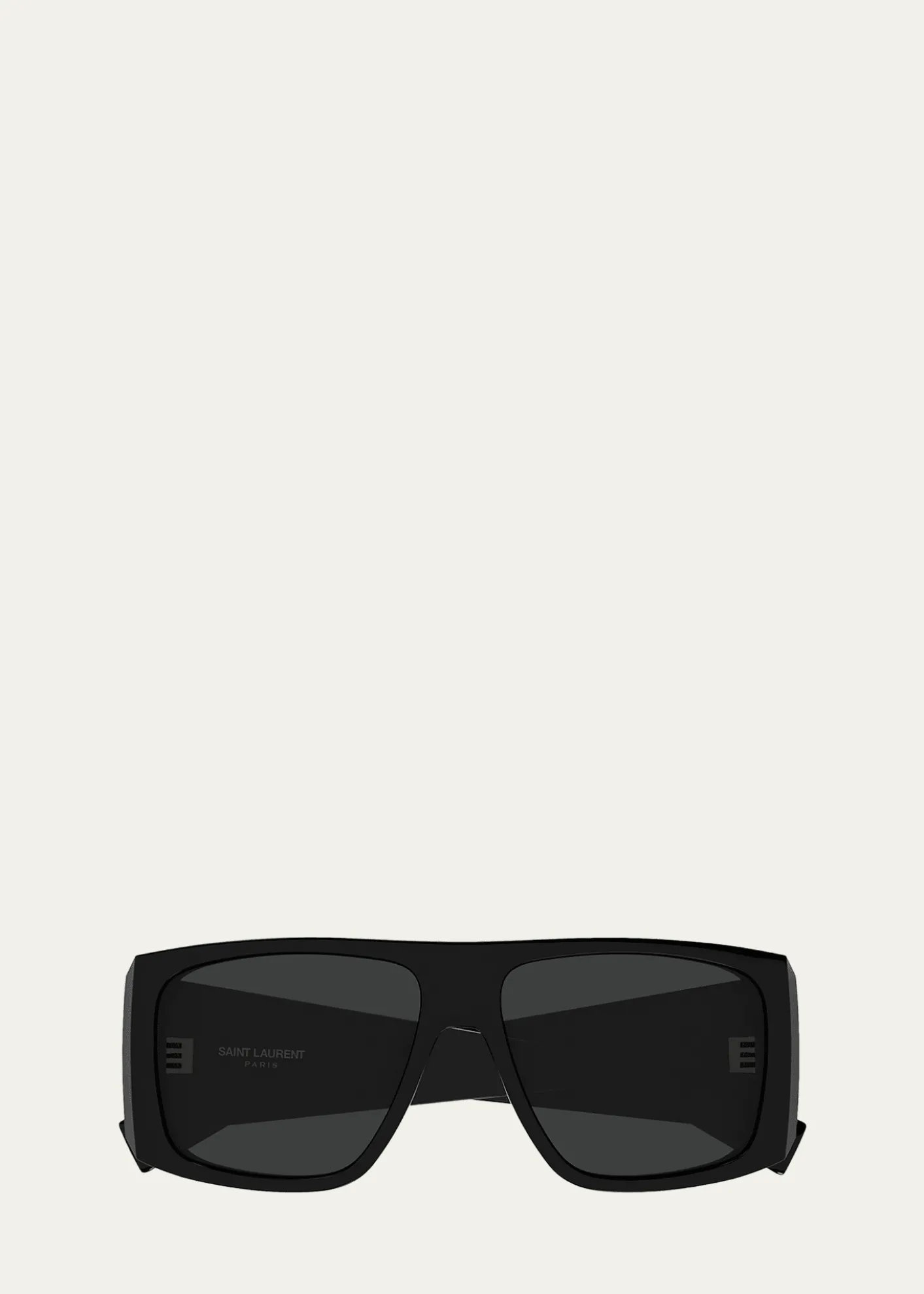 Saint Laurent57mm Acetate Semi-Shield Sunglasses