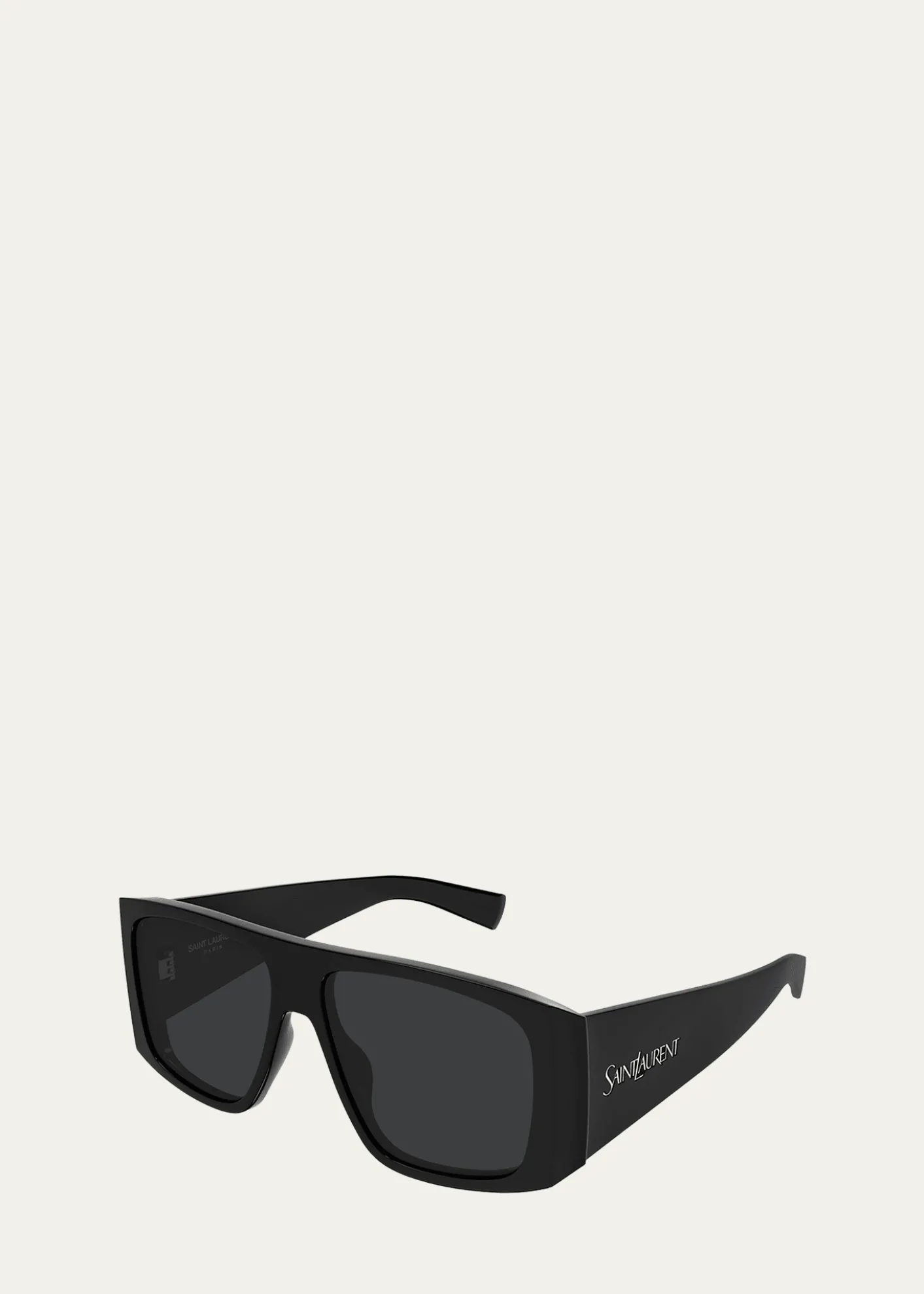 Saint Laurent57mm Acetate Semi-Shield Sunglasses