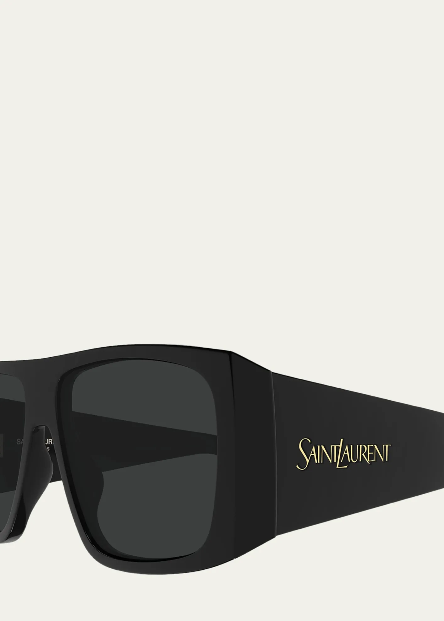 Saint Laurent57mm Acetate Semi-Shield Sunglasses