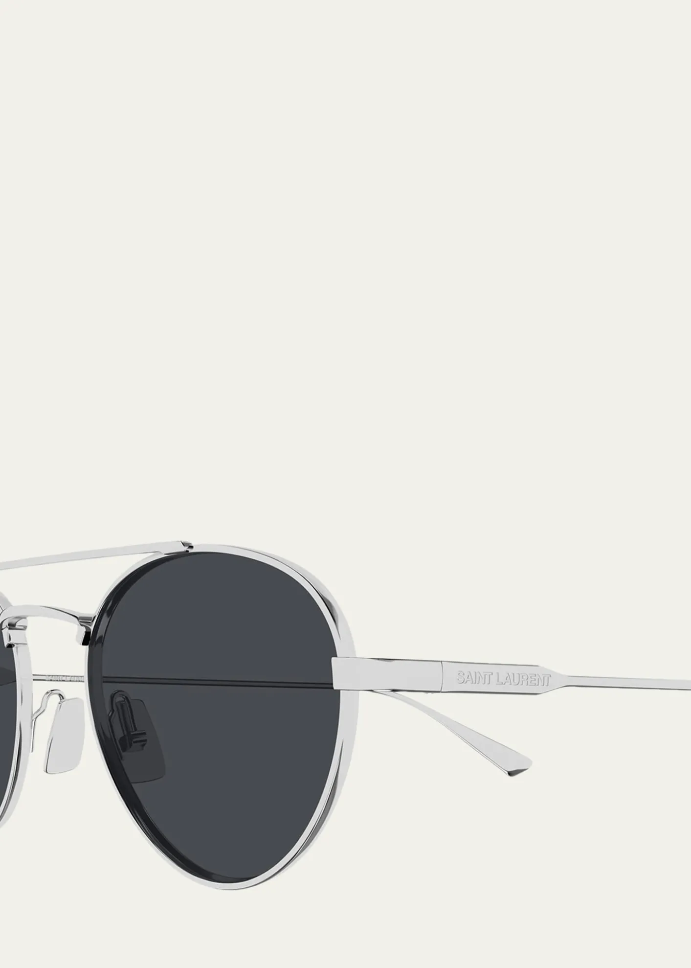 Saint Laurent51mm Metal Aviator Sunglasses