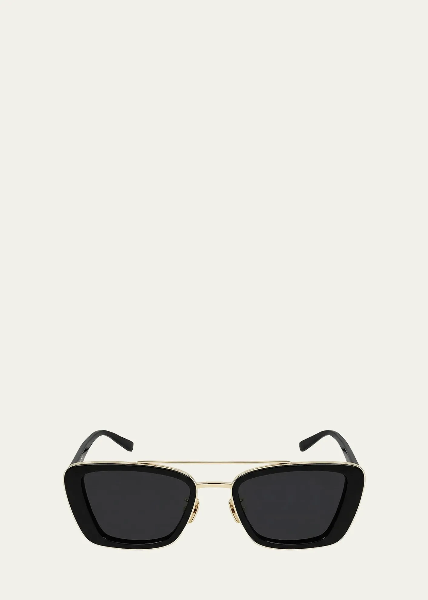 Saint Laurent50mm Rectangular Sunglasses