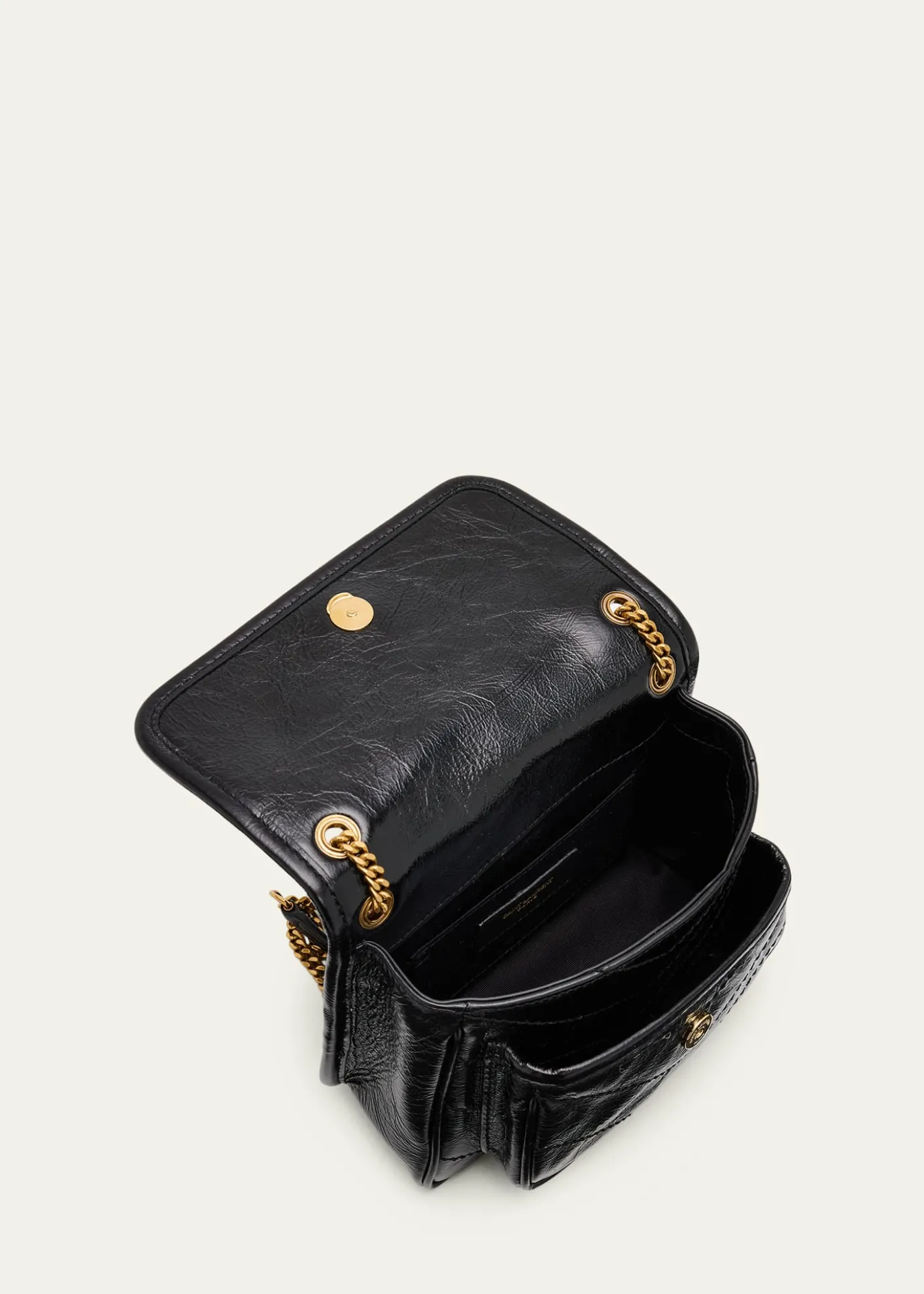 Saint LaurentNiki Mini Vintage Leather Shoulder Bag