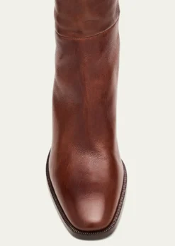 Saint LaurentOdeon Leather Over-The-Knee Boots