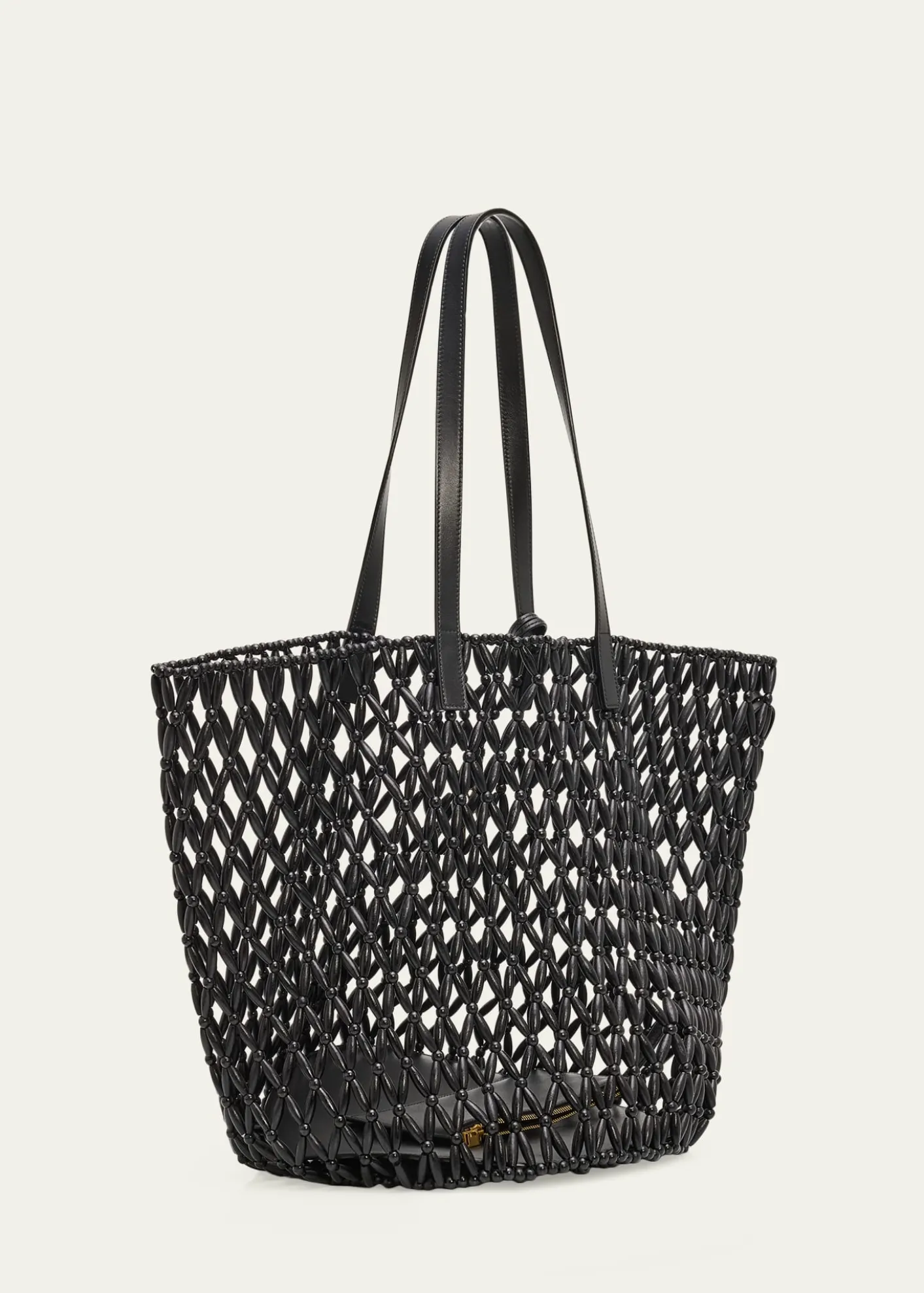 Saint LaurentPanier Medium Beaded Tote Bag