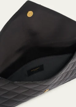 Saint LaurentParis Pouch in Lambskin Leather