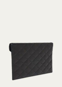 Saint LaurentParis Pouch in Lambskin Leather