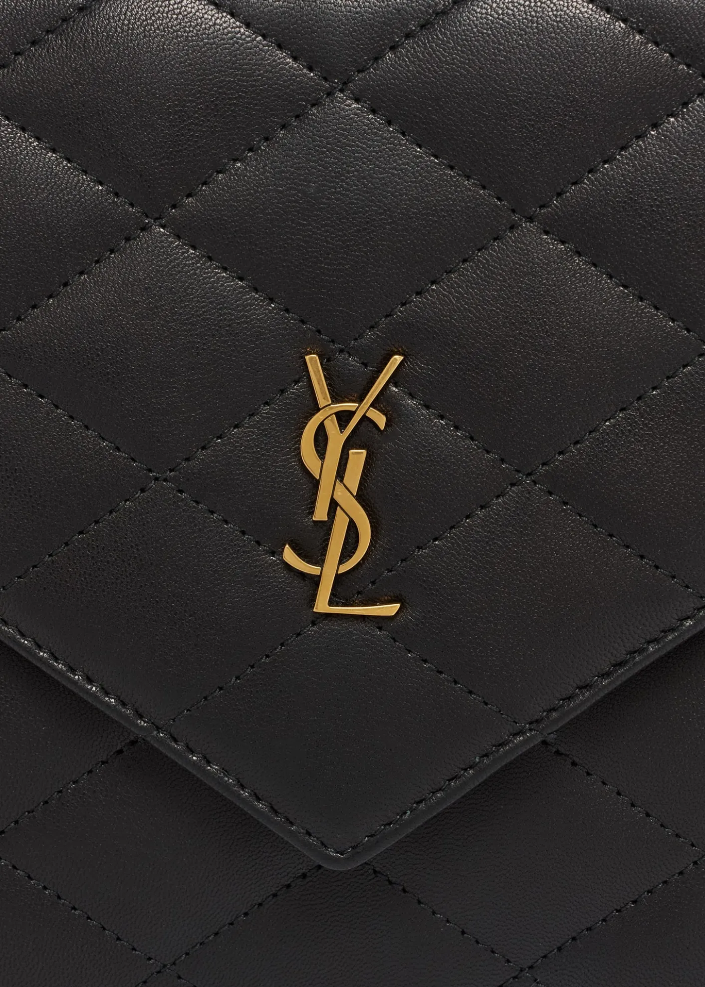Saint LaurentParis Pouch in Lambskin Leather