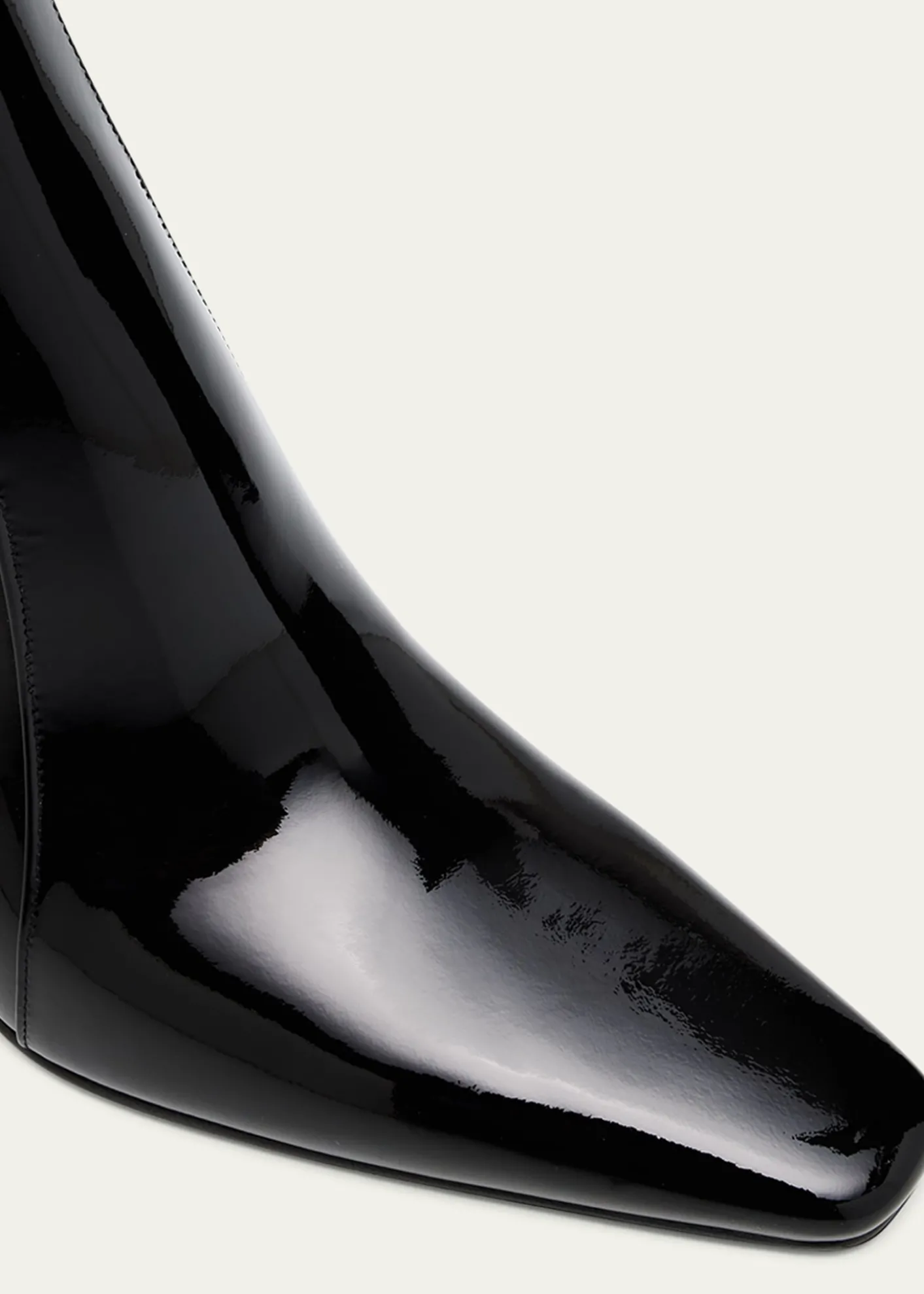 Saint LaurentRainer Patent Leather Booties