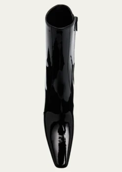 Saint LaurentRainer Patent Leather Booties