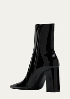 Saint LaurentRainer Patent Leather Booties