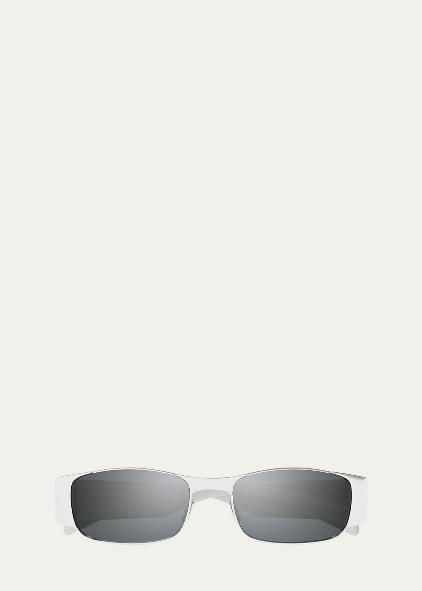Saint LaurentRectangular Metal Sunglasses