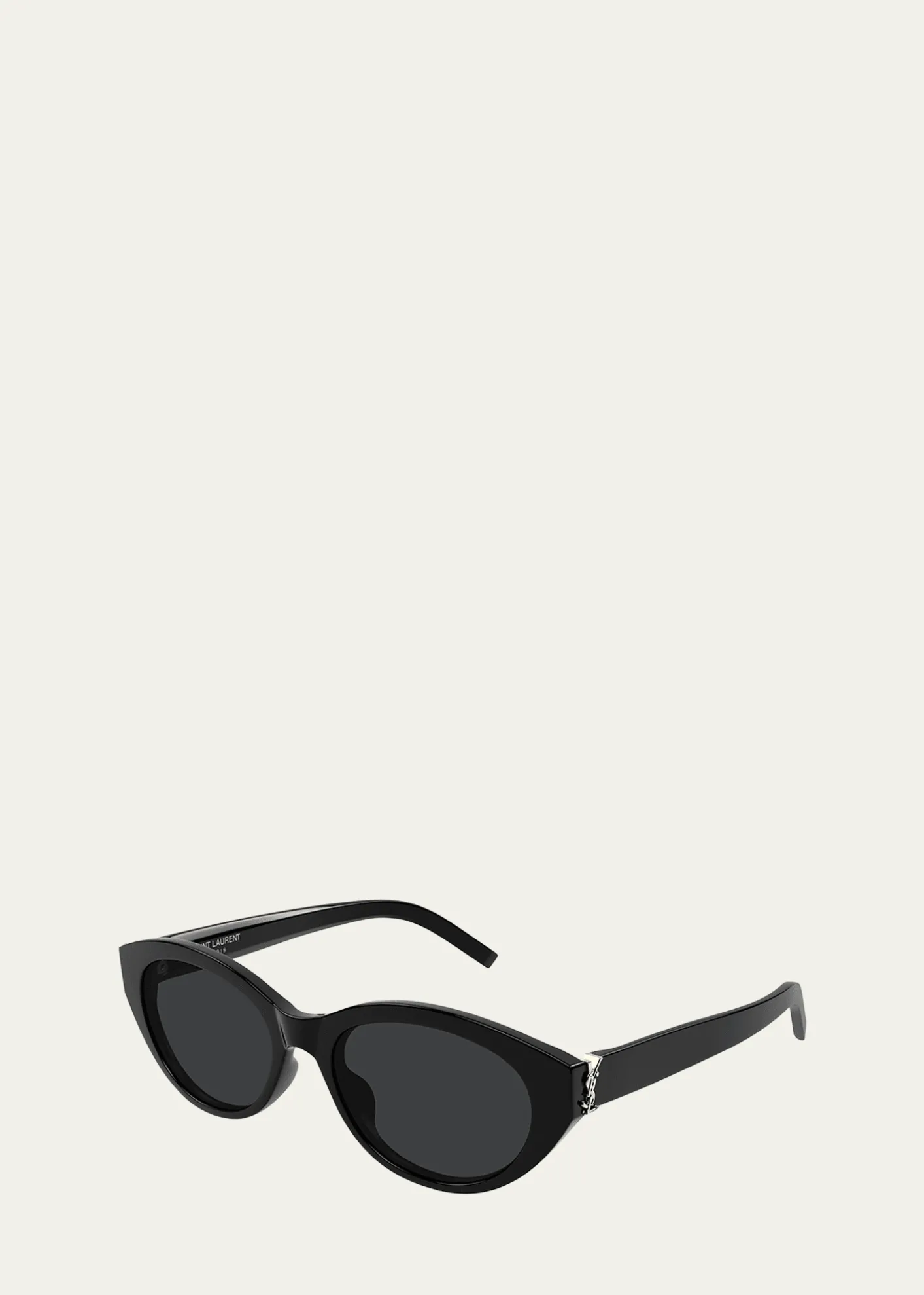 Saint LaurentRecycled Acetate Round Sunglasses