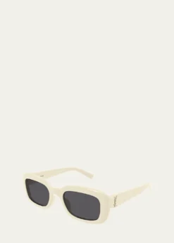 Saint LaurentRecycled Acetate Rectangular Sunglasses
