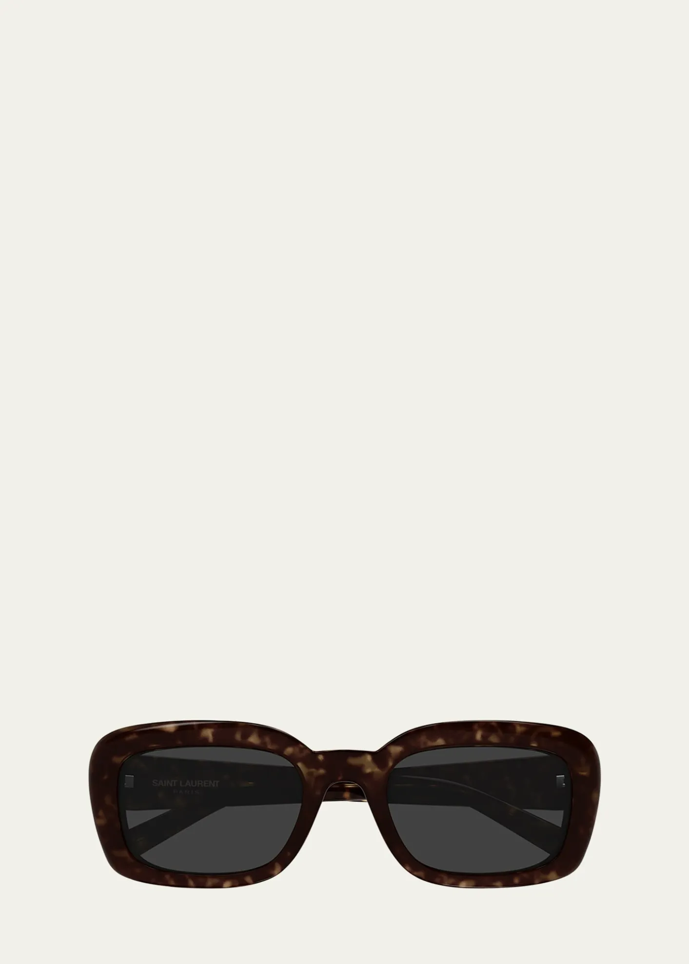 Saint LaurentRecycled Acetate Rectangular Sunglasses