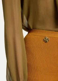 Saint LaurentRib-Knit Cycling Shorts