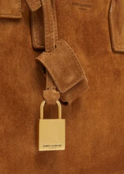 Saint LaurentSac de Jour Baby Suede Top-Handle Bag
