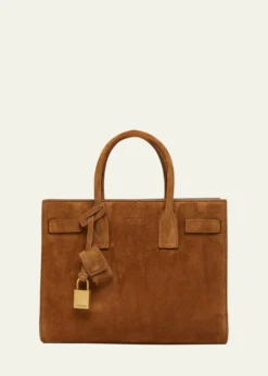Saint LaurentSac de Jour Baby Suede Top-Handle Bag