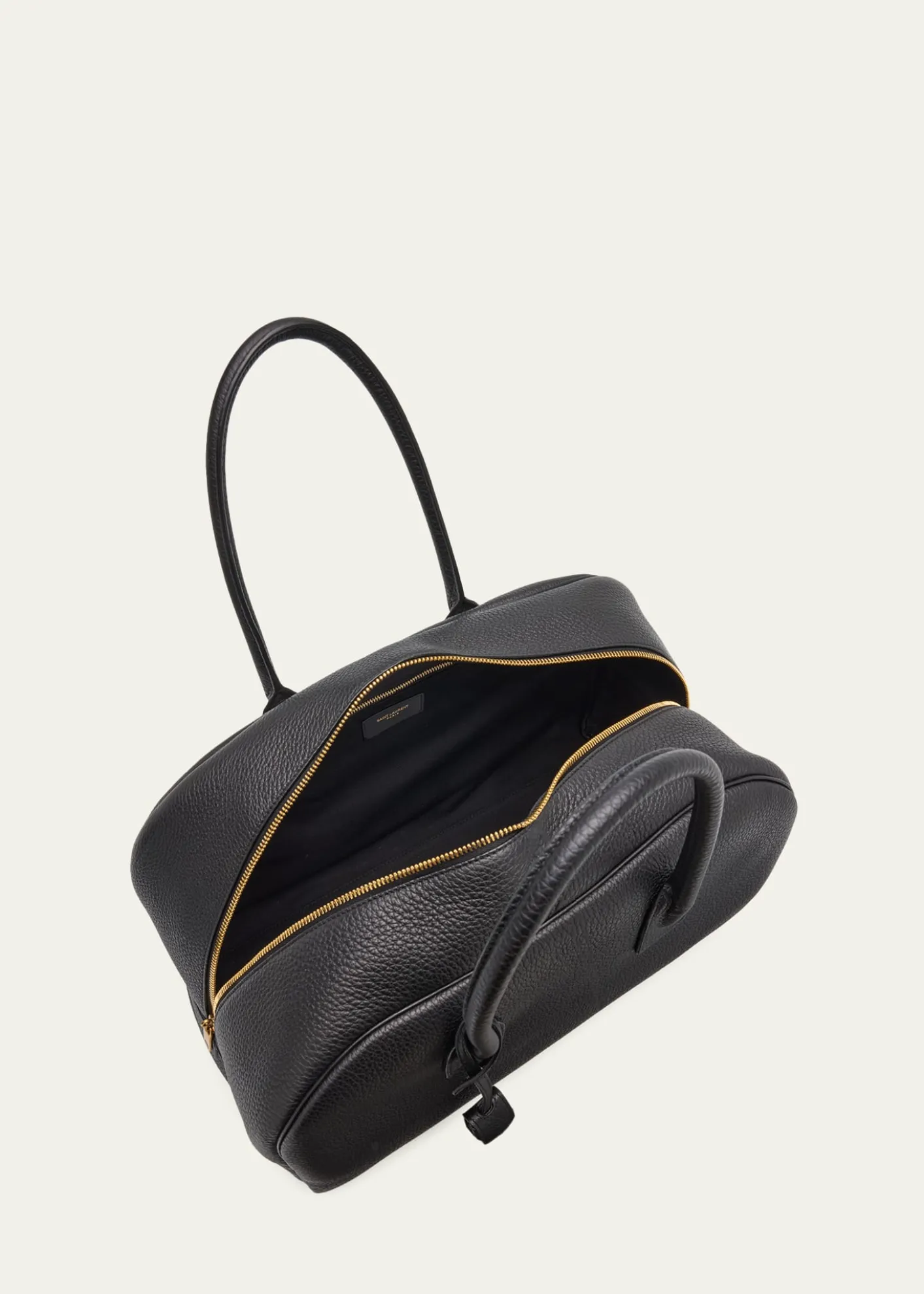 Saint LaurentSac De Jour Boston Large Top-Handle Bag in Grain Leather
