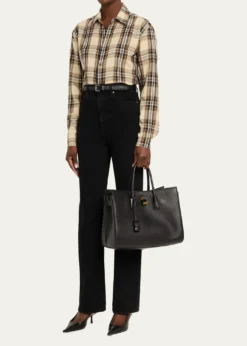 Saint LaurentSac de Jour Grain Leather Top-Handle Bag