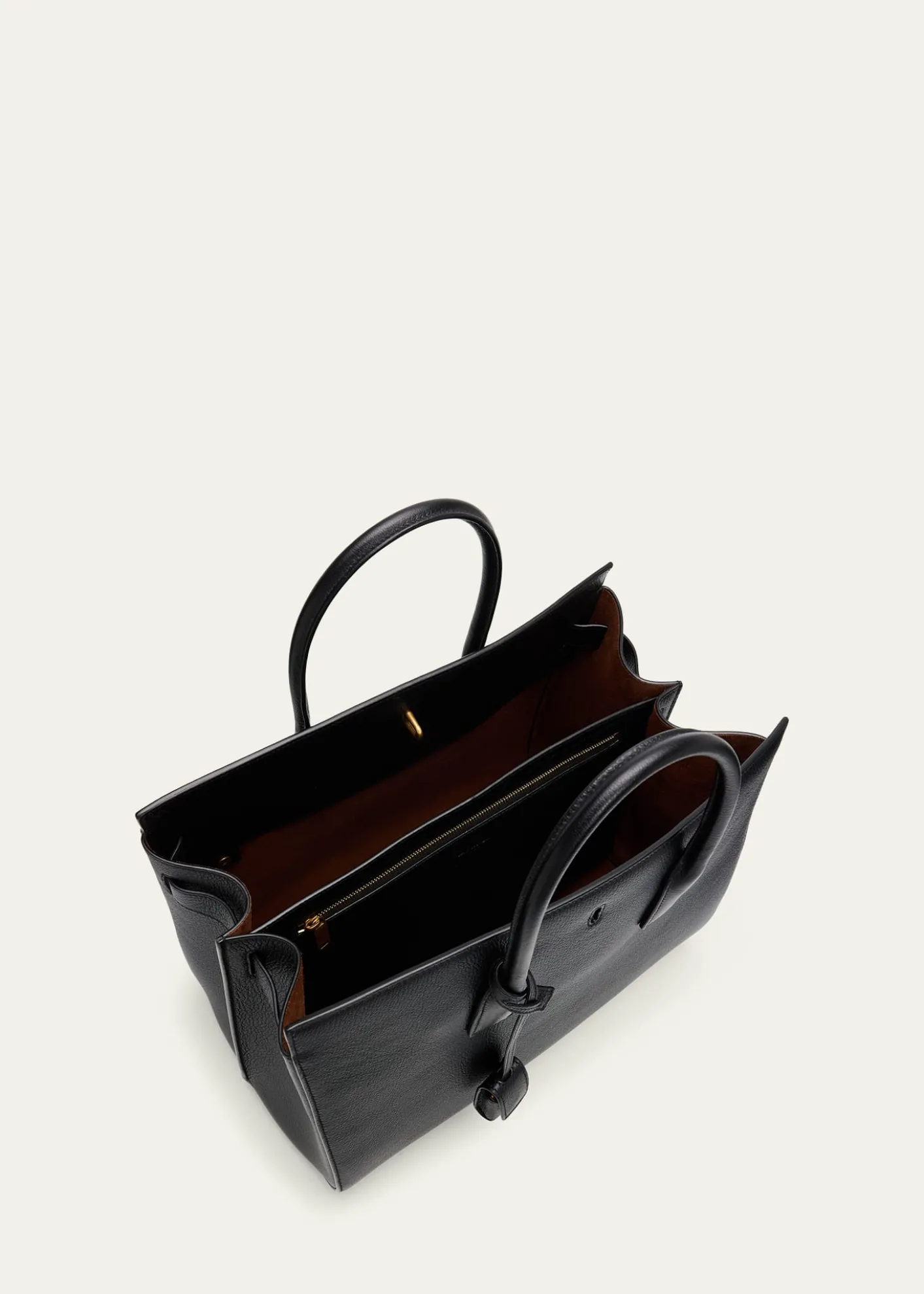 Saint LaurentSac de Jour Grain Leather Top-Handle Bag