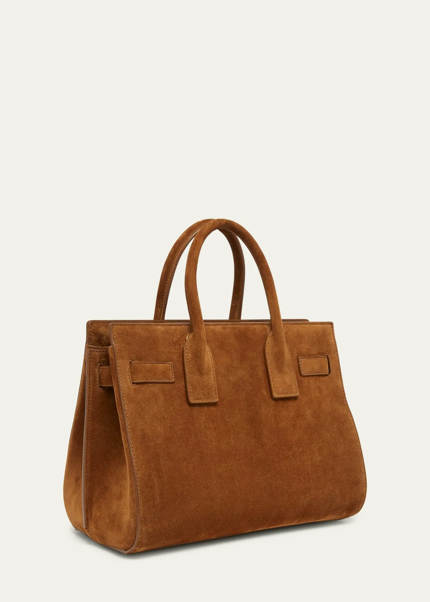 Saint LaurentSac de Jour Small Suede Top-Handle Bag