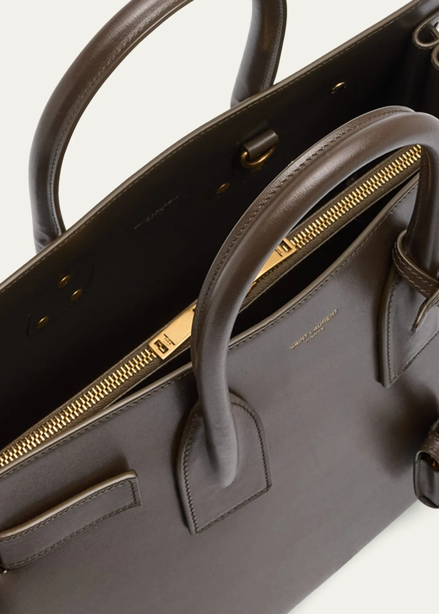 Saint LaurentSac De Jour Small Top-Handle Bag in Smooth Leather