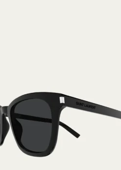 Saint LaurentSlim Square Acetate Sunglasses